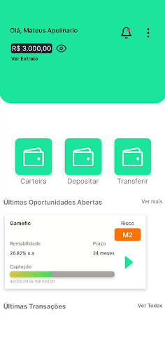 Android application M3 Lending screenshort