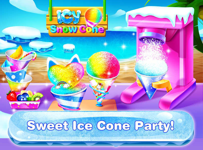 Screenshot 2 Snow Cone Party – Ice Cone Maker android