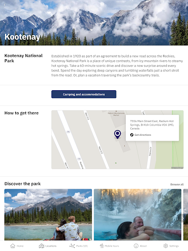Parks Canada App 19