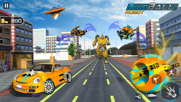 Ball Robot Car Transform Games - Robot Games preview screenshot