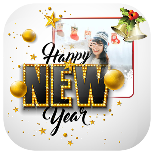 New Year Photo Frame 2024 logo