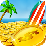 Beach Party Coin Dozer Game icon