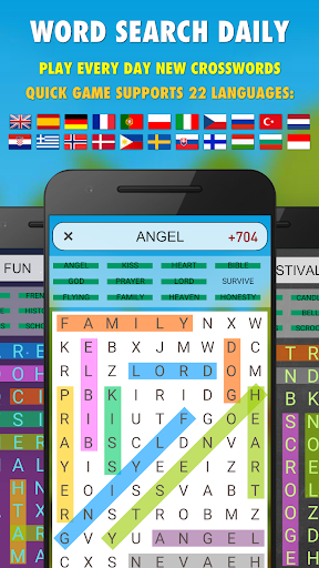 Android application Word Search Daily PRO screenshort