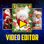 Cover Image of Tải xuống Christmas Video Maker  APK