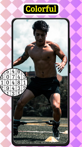 Pixel Art Coloring Athletics