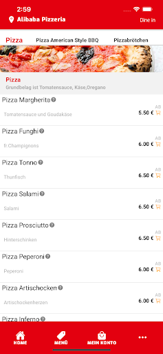 Alibaba Pizzeria Screen 3