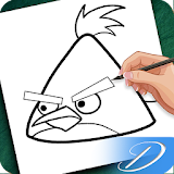 How to Draw Angry Birds icon