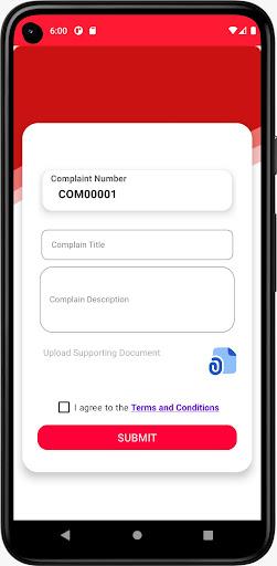 Complaint Management for WCREU Screen 3