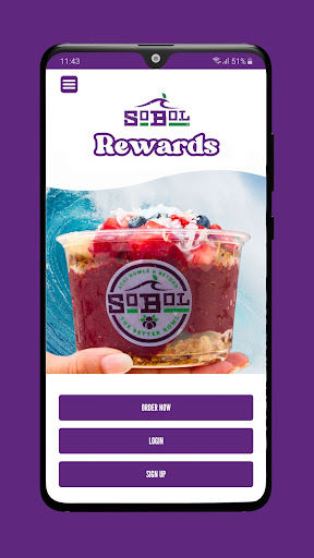 Android application SoBol Rewards screenshort