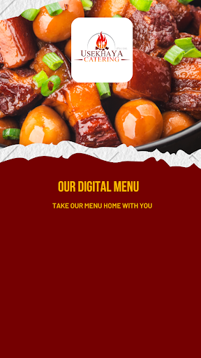 Android application Usekhaya Catering screenshort
