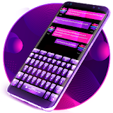 Color Purple Keyboard icon