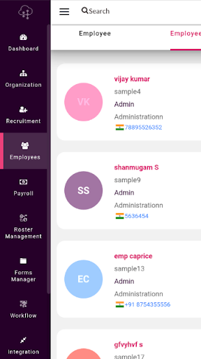 HRAPP Screen 3