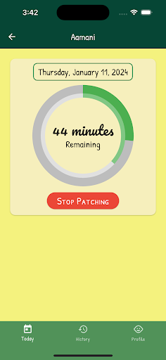 Patch Me: Eye Patch Tracking Screenshot 2 - AppWisp.com