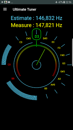 Android application Guitar Tuner - Ultimate Guitar screenshort