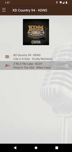 KD Country 94. Screen 2