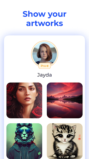 Screenshot of MagicApp - AI Art generator