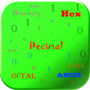 Decimal Binary Hex Octal ASCII Converter