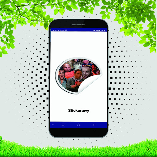 Android application Stickerawy screenshort