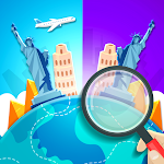 Find the differences: Traveling The World Apk