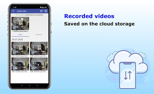 Скачать игру Security camera for smartphones, Lexis Cam для Android бесплатно