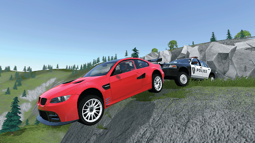 Android application Stunt Car Crash Beam Drive screenshort
