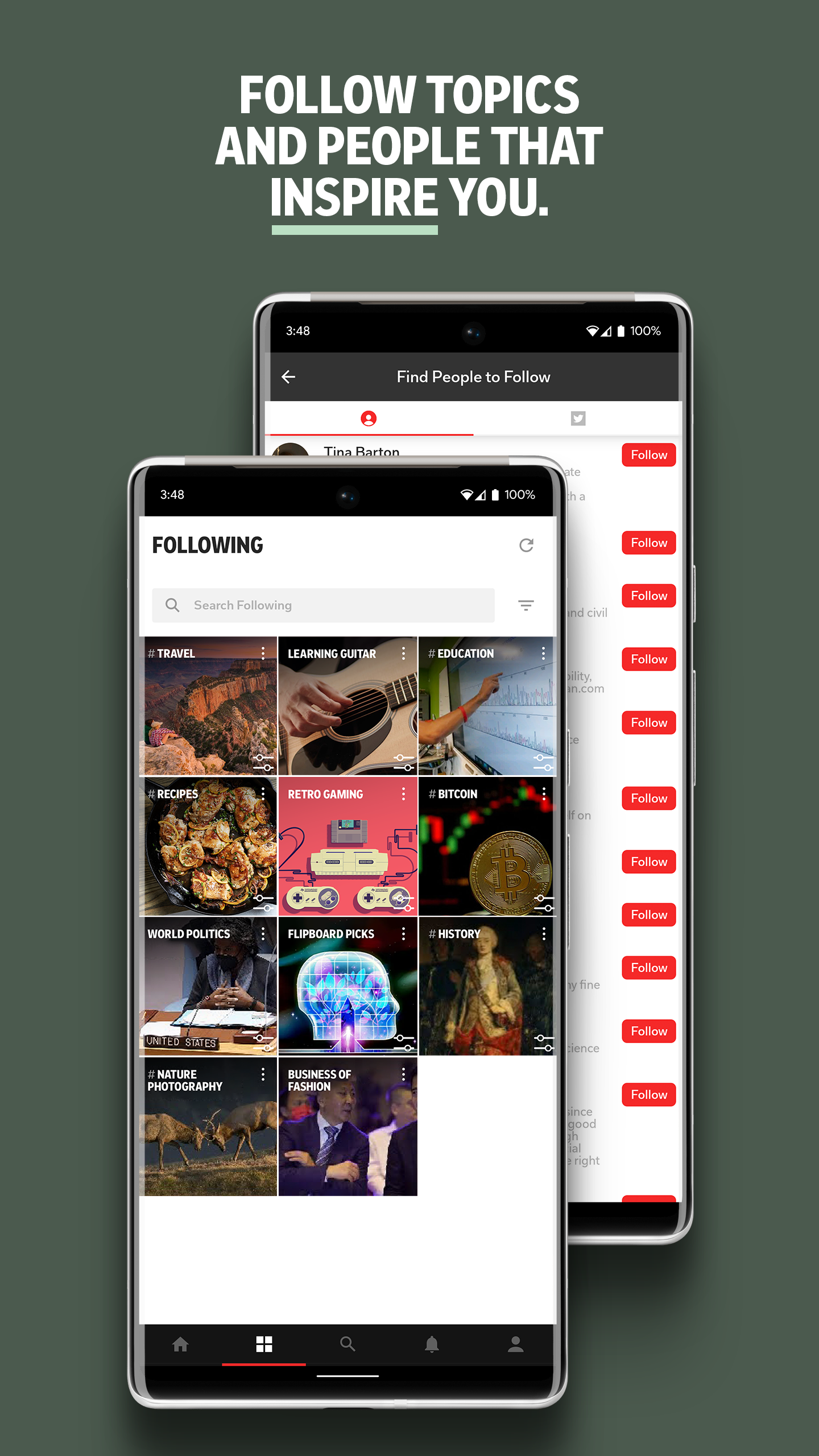 Android application Flipboard - Latest News, Top Stories & Lifestyle screenshort