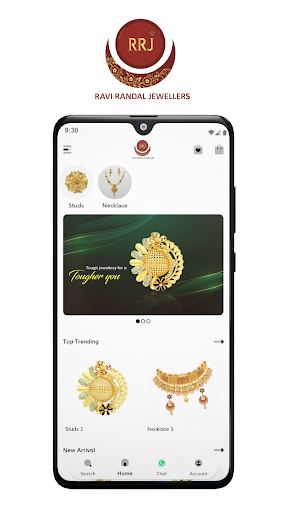 Android application Ravi Randal Jewellers screenshort