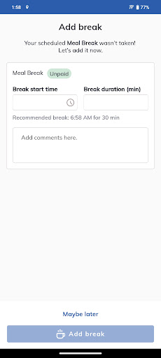 Time by Wagepoint Screen 3