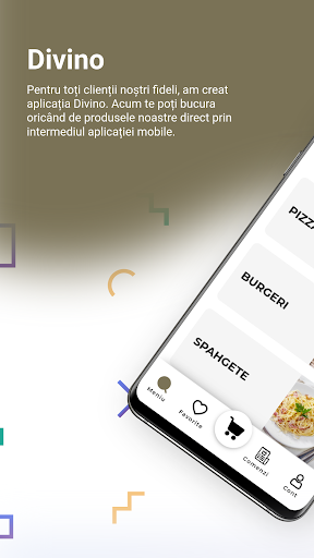 Android application Divino screenshort