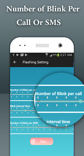 Flash Alerts Call SMS Screen 2