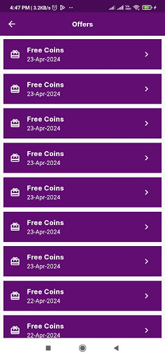 HOFS Coin Links & Quiz Screen 2