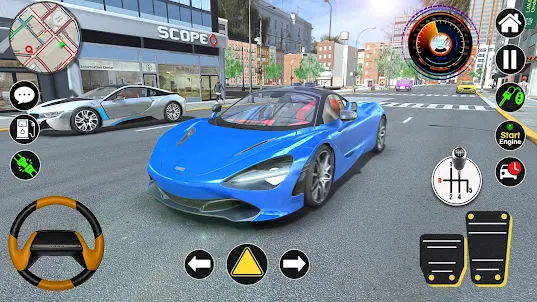 Trò chơi ô tô 3D mô phỏng ô tô
