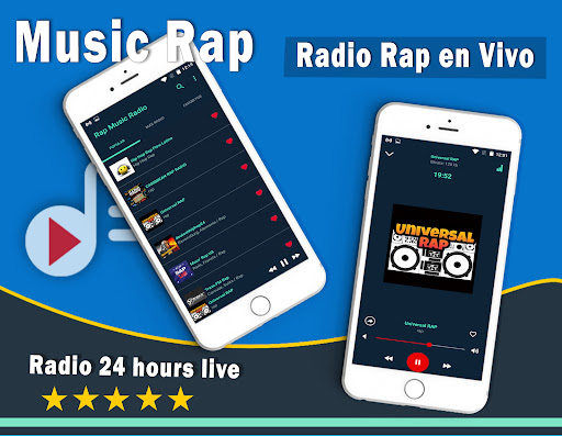 Android application Rap Music Radio screenshort