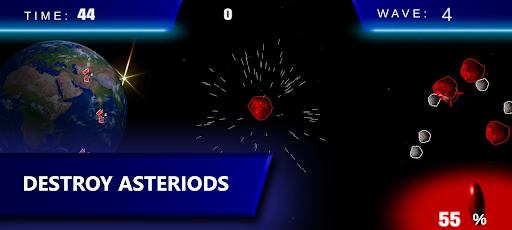 Android application Rockets - Asteroid Shooter screenshort