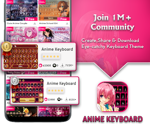 Keyboard - Anime Keyboard Screen 2