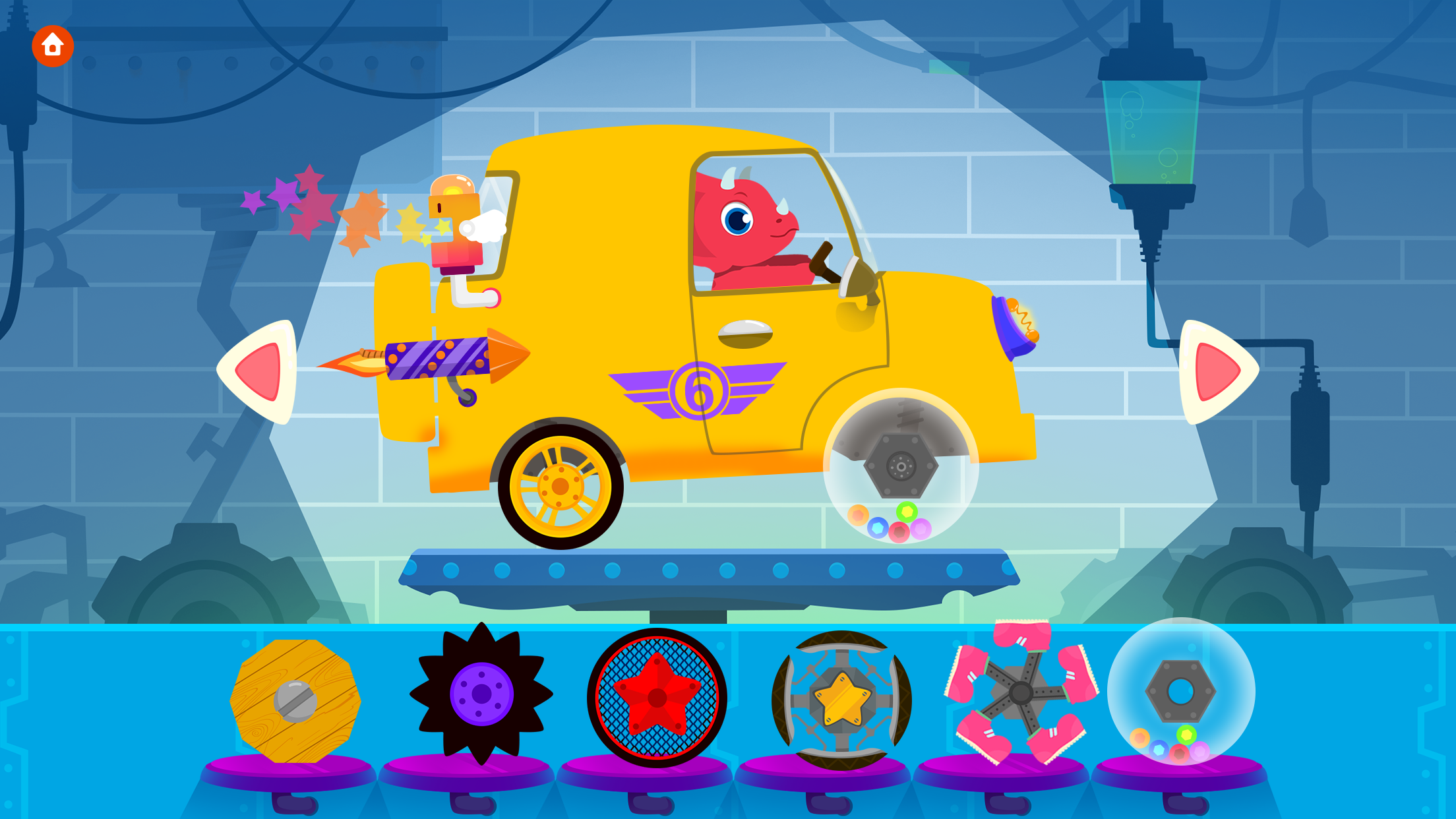 Dinosaur Car - Games for kids