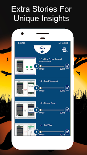 Screenshot of Ghosts of Savannah Tour Guide