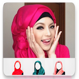 Hijab Stylish Photo Mockup icon