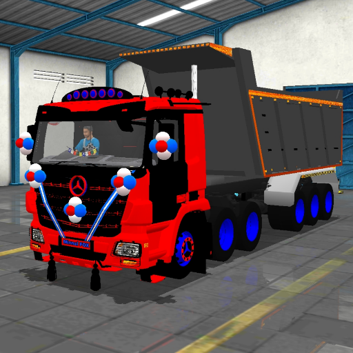 Tipper Lorry Truck Mod Bussid logo