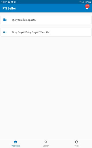 PTI Portal Screen 2