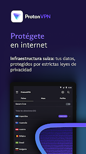 Proton VPN: VPN veloz y segura Screenshot