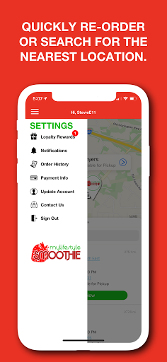 MyLifestyle Smoothie Screen 3