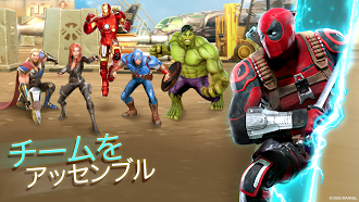 Game screenshot MARVEL ストライクフォース - コマンドバトルRPG mod apk