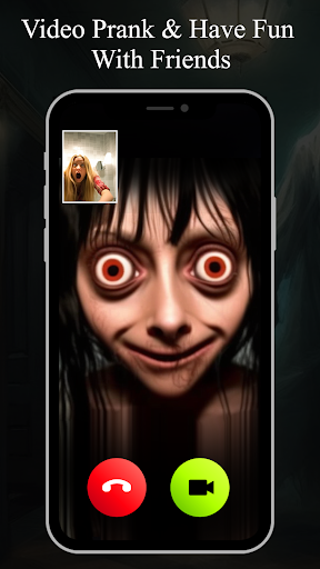 Momo Scary Video Call Prank Screen 3