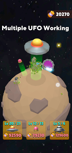 Android application UFO Invading screenshort