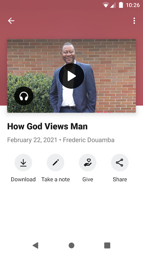 Messenger Evangelistic MI Screen 3