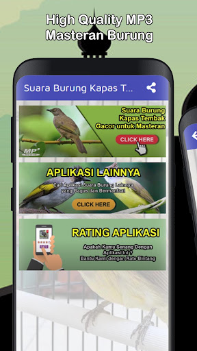 Android application Masteran Kapas Tembak Ampuh screenshort