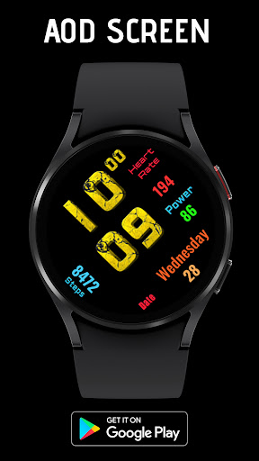 Pars Turanj Digital Watch Face Screen 2