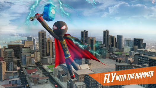 Captura de Pantalla 4 Indian Ropehero Superhero Game android