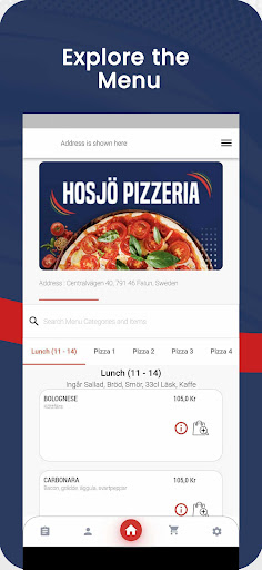Hosjö Pizzeria Screen 3